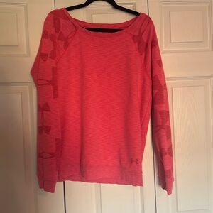 Pink Underarmour sweatshirt